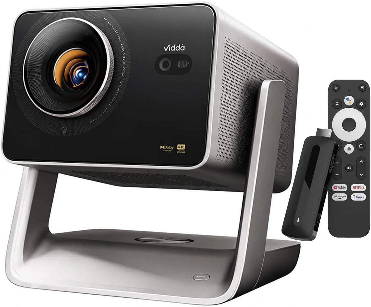 Formovie, Projektory, Vidda C5 Pro Max Laser 4K Beamer Home Business Outdoor HDMI projektor, Černá, 4K, 0.47 ', 56W, 3G
