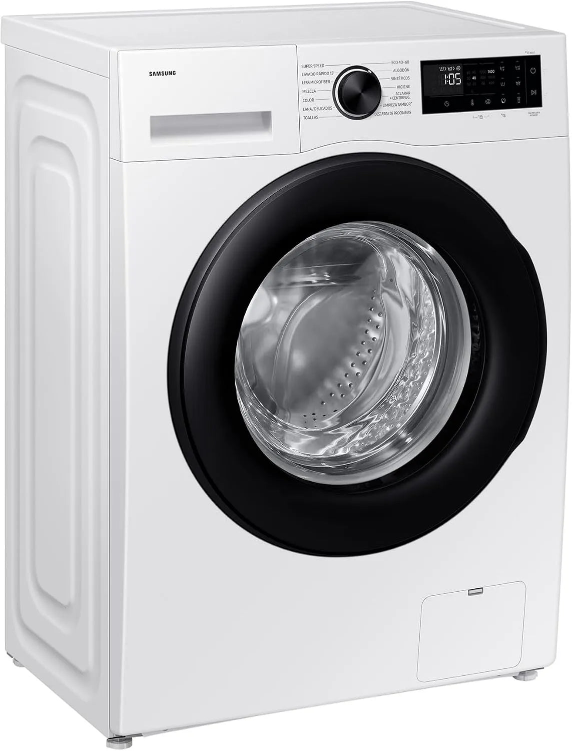 Samsung WW90DG5G34AEEG WW5100D, Pračky, pračka SLIM, 9 kg, EEK: A (-10%), Pouze 48 cm hluboký, parní program, AI, Bílá, 5G, 48 cm, 5 kg