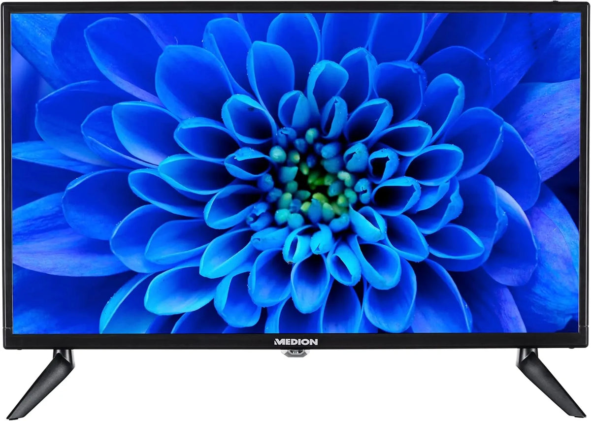 MEDION E12414, Televizory, 59.9 cm (24 palců) Full HD TV (HD Triple Tuner, CI +, Car- Adapter, Mediaplayer), Černá, 59.9 cm, Full HD, 20018 L