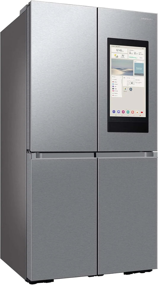 Samsung RF65DG9H0ESREF, Mrazničky, Rodinný Hub French-dveře lednice s mrazákem, 183 cm, 636 l, AI Food Manager, Stříbrná