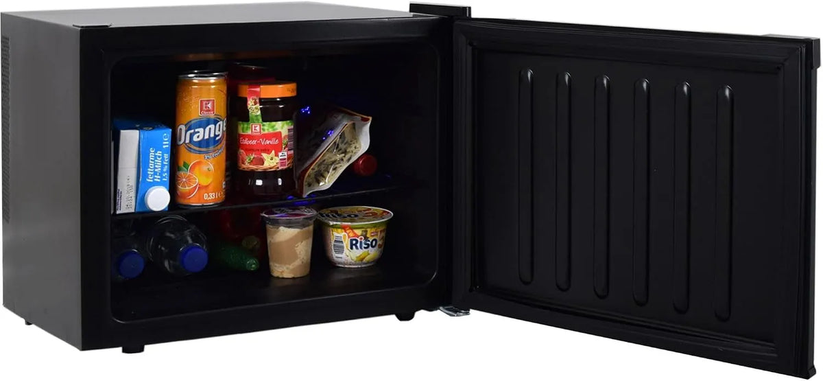 Syntrox Germany, Minichladničky, Syntrox 35 litrová hotelová lednička Bunda Minibar & Mini lednička Nízký hluk, Černá, 35 l, 130 W, 80 L, 38 L