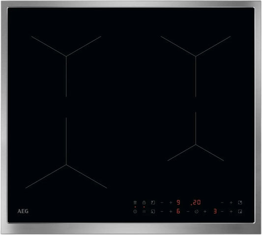 AEG OIN64A00XB, Varné desky, samostatná indukční varná deska, Černá, 60 cm, 3700 W, 210 mm, 2800 W