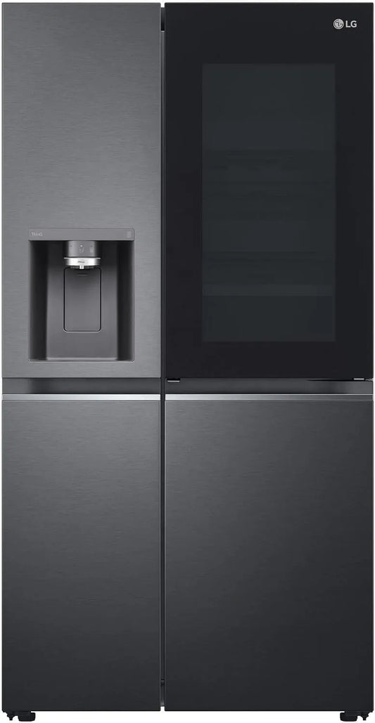 LG GSXB90MCDE, Stroje na drcení ledu, InstaView Side-by-side, Černá, 635V, 913 x 1790 x 735, 635 l, 219 l