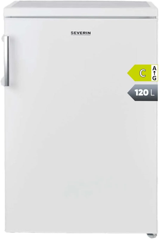 SEVERIN, Chladničky, tabulka lednice 8847 120l bílá, 120l, 13 l, 39 dB, 37 dB