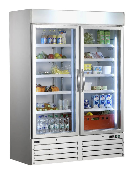 Saro, Nápojové chladničky, 323- 4165 G 920 Lednice s cirkulujícím ventilátorem, 1078 L, bílá, 4165 G, 920 L, 4 v